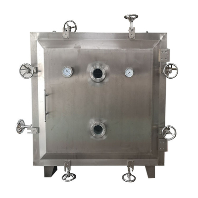 SUS316L Lined Cabinet Vacuum Tray Dryer With Low Heat Loss